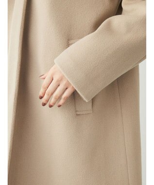 Green Parks ２ｗａｙフード取り外し比翼コート Beige