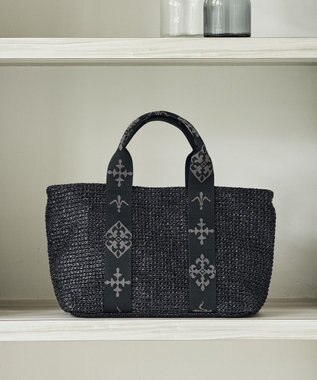 russet ナイロンラフィアデイリーミニトートバッグ(CE-1712)