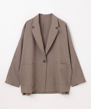 ANY テックリネンドルマンジャケット モカ