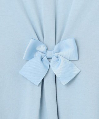 ANY KIDS ひんやりクール カットソーワンピース サックスブルー