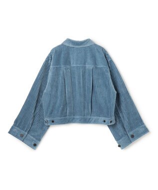 uncrave コーデュロイ ブルゾン サックス