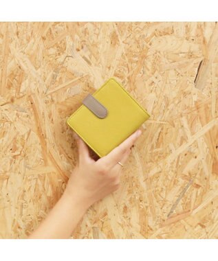 UNBILLION アトランタ ATLANTA / 牛革二つ折りカラーコンビウォレット