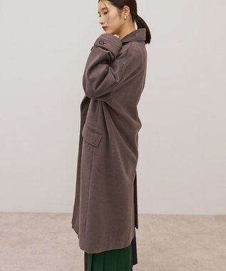 AMERICAN HOLIC ルーズチェスターコート Charcoal Gray