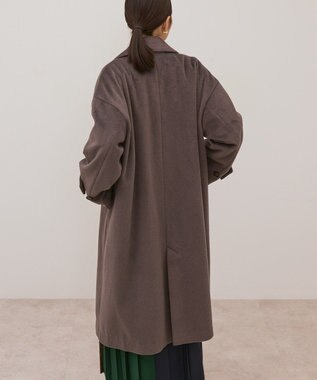 AMERICAN HOLIC ルーズチェスターコート Charcoal Gray