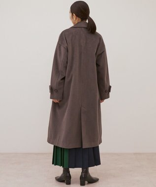 AMERICAN HOLIC ルーズチェスターコート Charcoal Gray