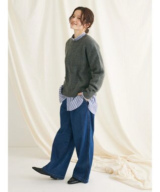 CRAFT STANDARD BOUTIQUE ブークレニットプルオーバー Dark Gray Mixture