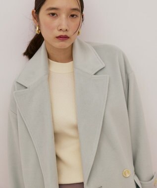 AMERICAN HOLIC ルーズチェスターコート Mint