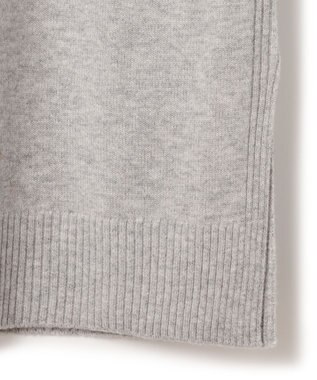 23区 【洗える】ウールカシミヤ タートルネック ニットワンピース ライトグレー系