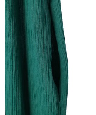 earth music&ecology ノースリーブギャザーワンピース Green