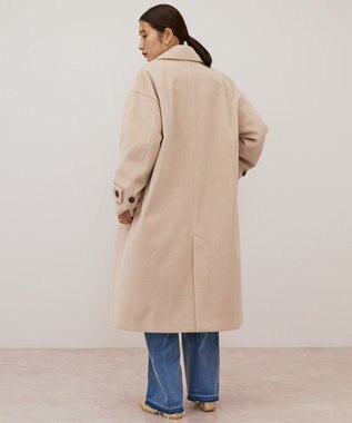 AMERICAN HOLIC ルーズチェスターコート Light Beige