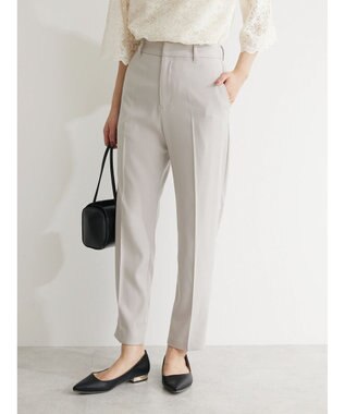 Green Parks ｅｆ－ｄｅ　テーパードパンツ Gray Beige