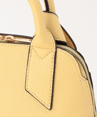 LA BAGAGERIE 【maison vert】 【超軽量/多収納】リボンハンドル2WAYバッグ イエロー