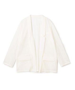 BEIGE， PROTAGONISTA / シアージャケット White