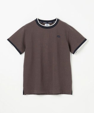 J.PRESS KIDS 【140-170cm】サッカージャージ リブＴシャツ ダークブラウン系