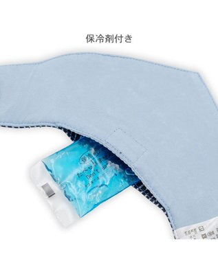 PET PARADISE Lee ヒッコリー ロゴ クールバンダナ 小型犬 ネイビー