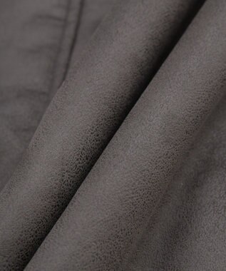 Green Parks フェイクムートンジャケット Charcoal Gray