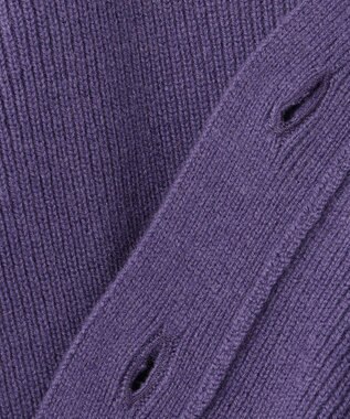 NAVE ウールカシミヤカーディガン ライラック系