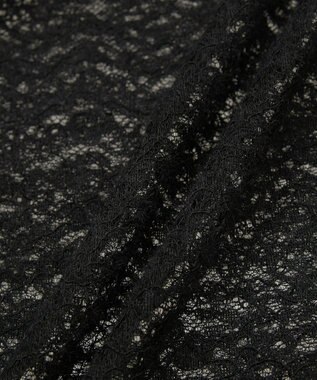 Green Parks 起毛レースプルオーバー Black