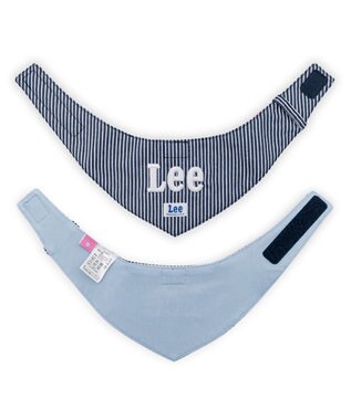 PET PARADISE Lee ヒッコリー ロゴ クールバンダナ 小型犬 ネイビー