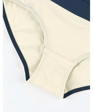 une nana cool 綿ベア天竺 カラーブロッキング ショーツ CR