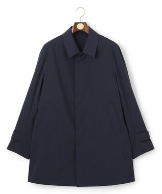J.PRESS MEN テクニカルライトポプリン ドレスカーコート ネイビー系