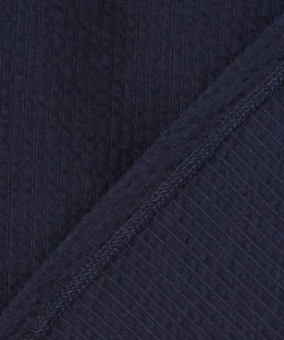 組曲 KIDS 【150-160㎝】サッカーストライプ ブラウス ネイビー