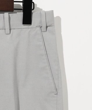 JOSEPH ABBOUD 【ウエストも伸びる!/ジャパンファブリック】シャンブレードビーストレッチ パンツ ライトグレー系