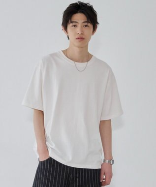 WEGO コットンクルーネックT（SS）　 ホワイト