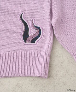 earth music&ecology Ｖｉｌｌａｉｎｓ　アースラ／ニットカーディガン Purple