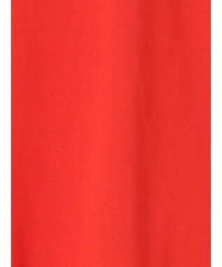 Te chichi 【接触冷感】エンボスロゴフレンチスリーブTシャツ レッド
