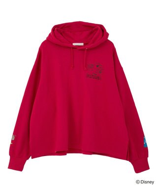 Green Parks ＦＡＮＴＡＳＩＡ／ワンポイントプリントパーカー Red