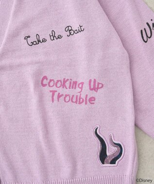 earth music&ecology Ｖｉｌｌａｉｎｓ　アースラ／ニットカーディガン Purple