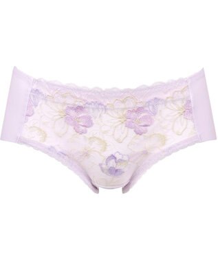 Wing ショーツ 【後ろ姿きれいブラ】 KB2718とペア やさしいフィット感 フリーカッティング(裾) はきこみ丈あさめ KF2918 ウイング／ワコール パープル