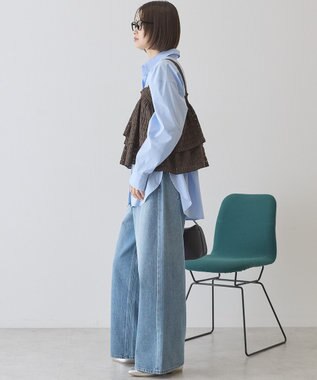 AMERICAN HOLIC シアーチェックビスチェ Brown