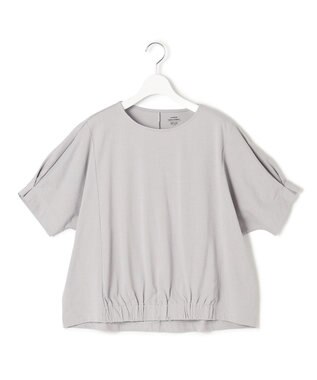 J.PRESS YORK STREET 【WOMEN】ドルマンスリーブ プルオーバー ライトグレー系