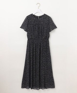 ANY SIS 【洗える】プチフルール ワンピース ブラック系