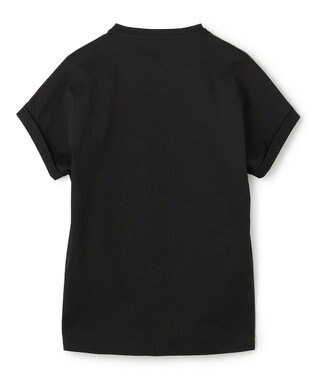 BEIGE， BORNA / コットンスムースTシャツ Black