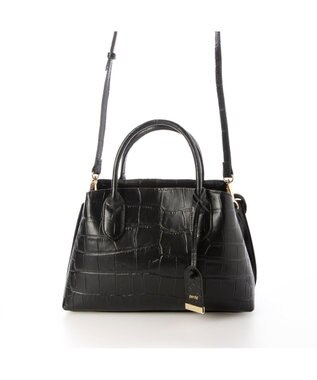 UNBILLION ペルケ perche / WEB直営限定・牛革ユーティリティ・2wayトートバッグS クロコブラック