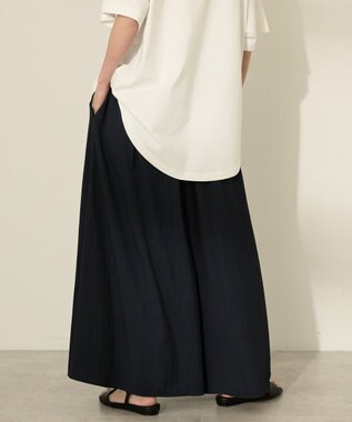 AMERICAN HOLIC (選べる丈２サイズ)接触冷感ギャザースカーチョ【WEB限定カラー有り】 Navy