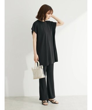 Green Parks ・ＳＵＧＡＲ　ＳＰＯＯＮラッシュガードフレンチチュニック Black