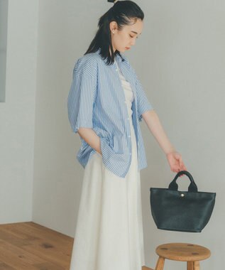 TOPKAPI 【Breath TOPKAPI】SCOTCH GRAIN スコッチグレイン プレーン トートバッグ M ブラック