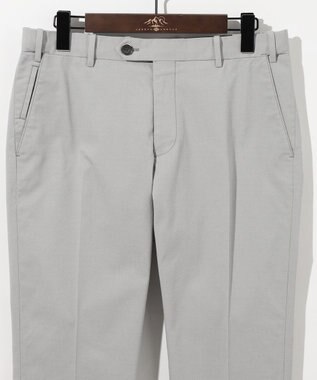 JOSEPH ABBOUD 【ウエストも伸びる!/ジャパンファブリック】シャンブレードビーストレッチ パンツ ライトグレー系