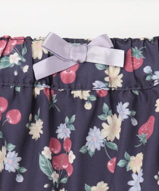 ANY KIDS 【チェリーベリーシリーズ】フルーツ フリル キュロット ネイビー系