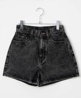 WEGO 台形デニムショートパンツ ブラックその他