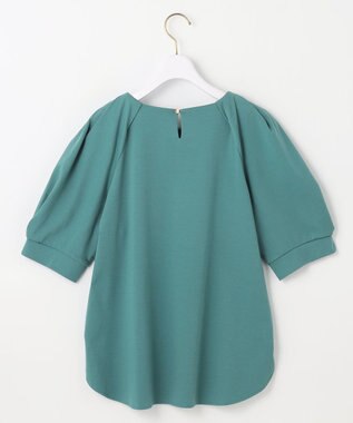 ANY SIS 【接触冷感・UVケア】着映えタックスリーブ カットソー グリーン
