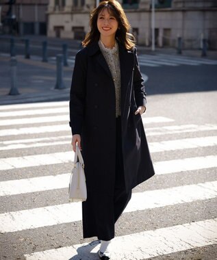 23区 L 【VERY掲載】TRオーガンジー 2WAY ボウタイブラウス ホワイト系