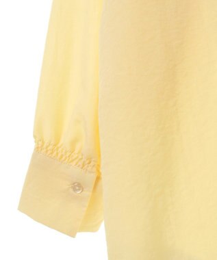 Green Parks シャーリングシャツチュニック Light Yellow