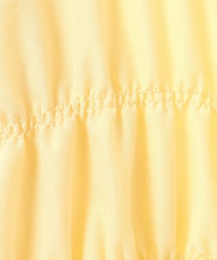 Green Parks シャーリングシャツチュニック Light Yellow