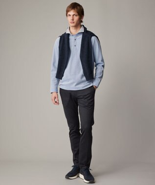 JOSEPH ABBOUD 【ストレッチ/弱撥水】ムリネジャージー パンツ ネイビー系