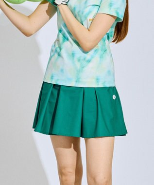 PW CIRCULUS 【ペチパンツ付】【WOMEN】フレアスカート ゴルフウェア レディース グリーン系